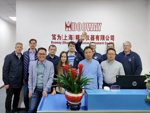 Russian expert team visited the company for inspection.