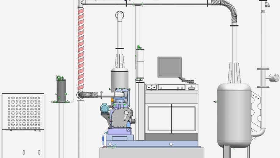 Aviation gasoline pressurization product value measuring machine