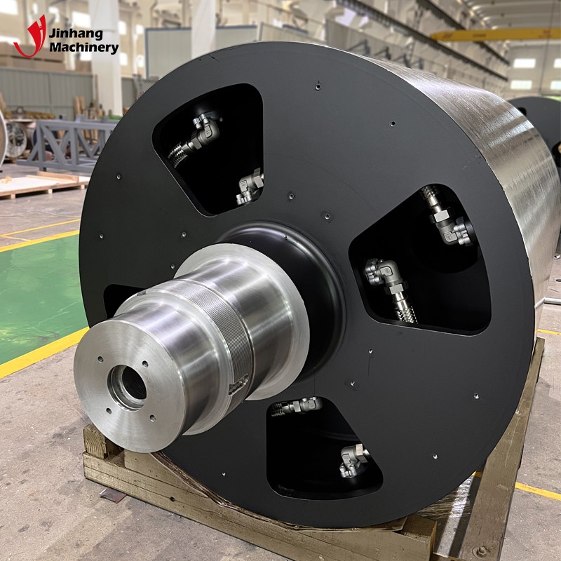 oil-conducting heating rollers