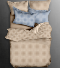 Simple Circle Printed Long-staple Cotton Bedding