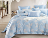 China Sky Blue Pattern Bedding Set Made Of Lyocell