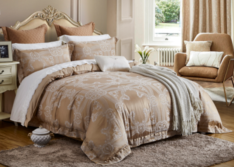 High Quality China Bedding Product Jacquard Sheet Set