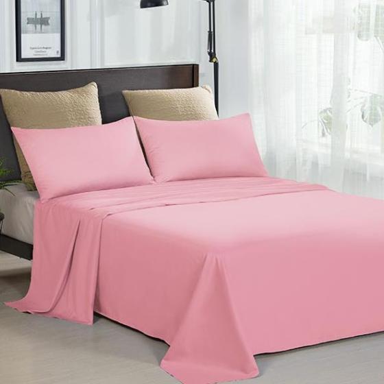 Ropa de cama de algodón fácil de limpiar y a prueba de polvo.