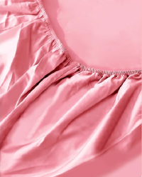 Soft Simple Solid Color Cotton Fitted Sheet