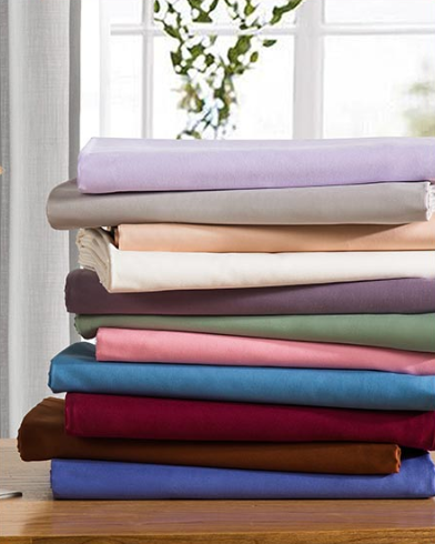 سرير قطني سهل التنظيف ومقاوم للغبار