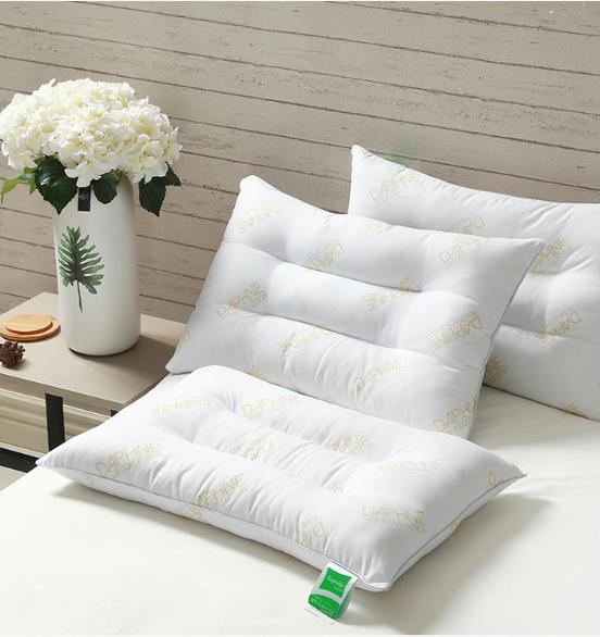 white hotel pillow