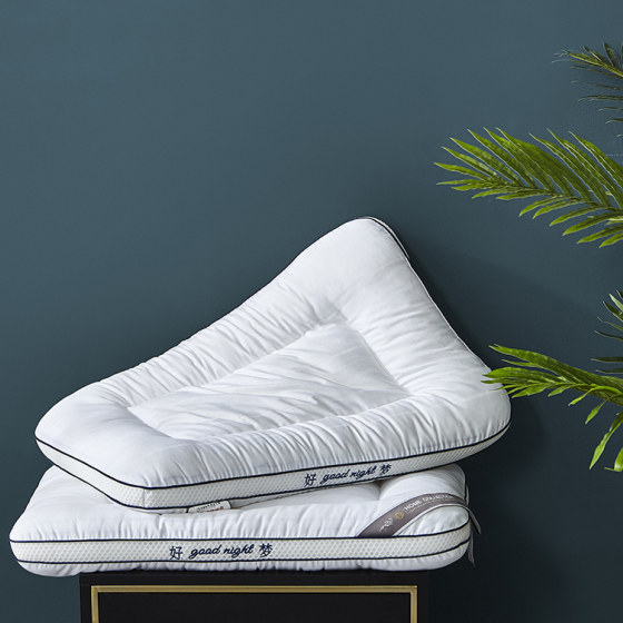 통기성 스트라이프 브러시 극세사 베개