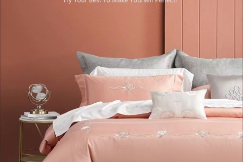 Conjunto de cama bordado --- FEILI