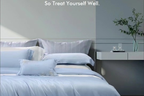 Conjunto de cama bordado --- YAMU