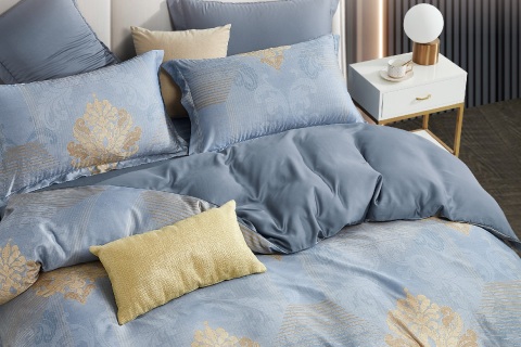 Conjunto de cama de algodão e lyocell com estampa floral