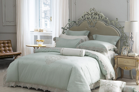 Conjunto de cama de algodão de luxo --- FANXING