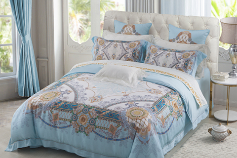 클래식 유럽 스타일 라이오셀 침구 세트 --- 사우론