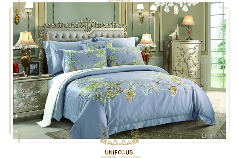 자수 꽃무늬 코튼 침구 세트 ---드리메이커