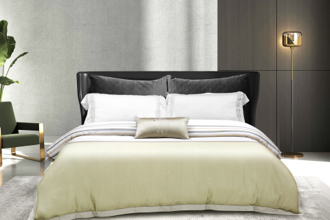 단색 대두 섬유 여름 이불 --- 선원