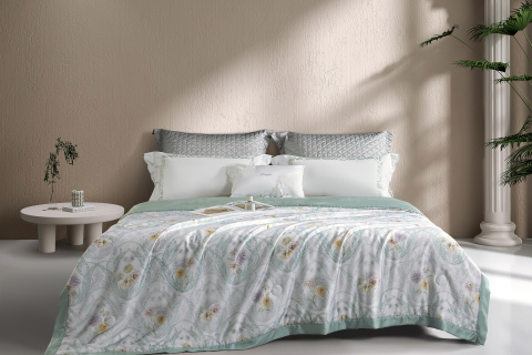 실키한 콩 섬유 여름 이불 --- 이카이