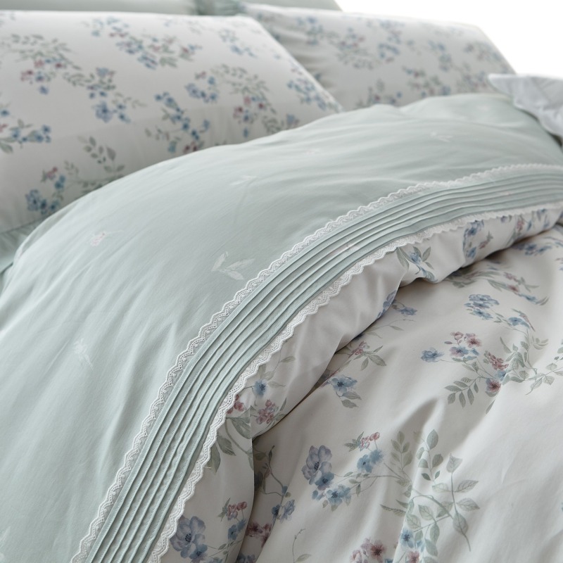 Parure de draps Spring Vibe en lyocell imprimé numériquement 60S --- CHUNJING