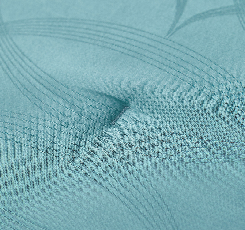 高級ジャカードシルク寝具4点セット --- 深い 海