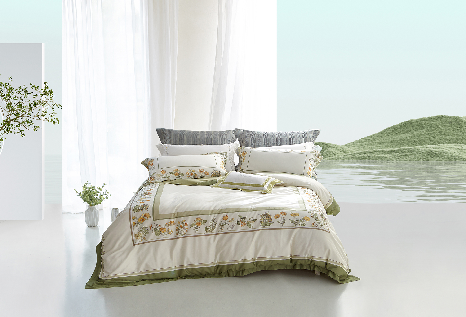 Lyocell-Cotton Blend Bedding