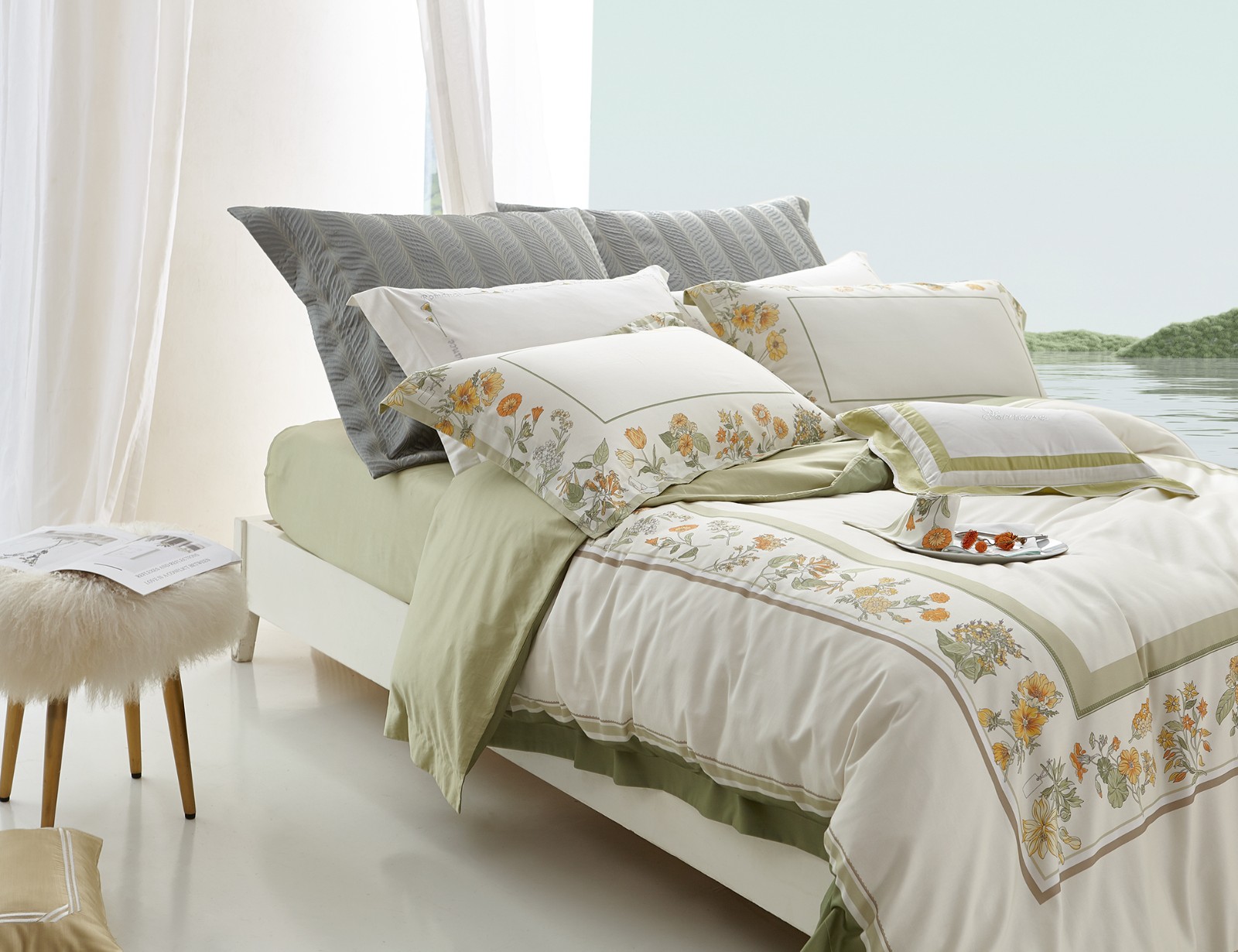Lyocell-Cotton Blend Bedding