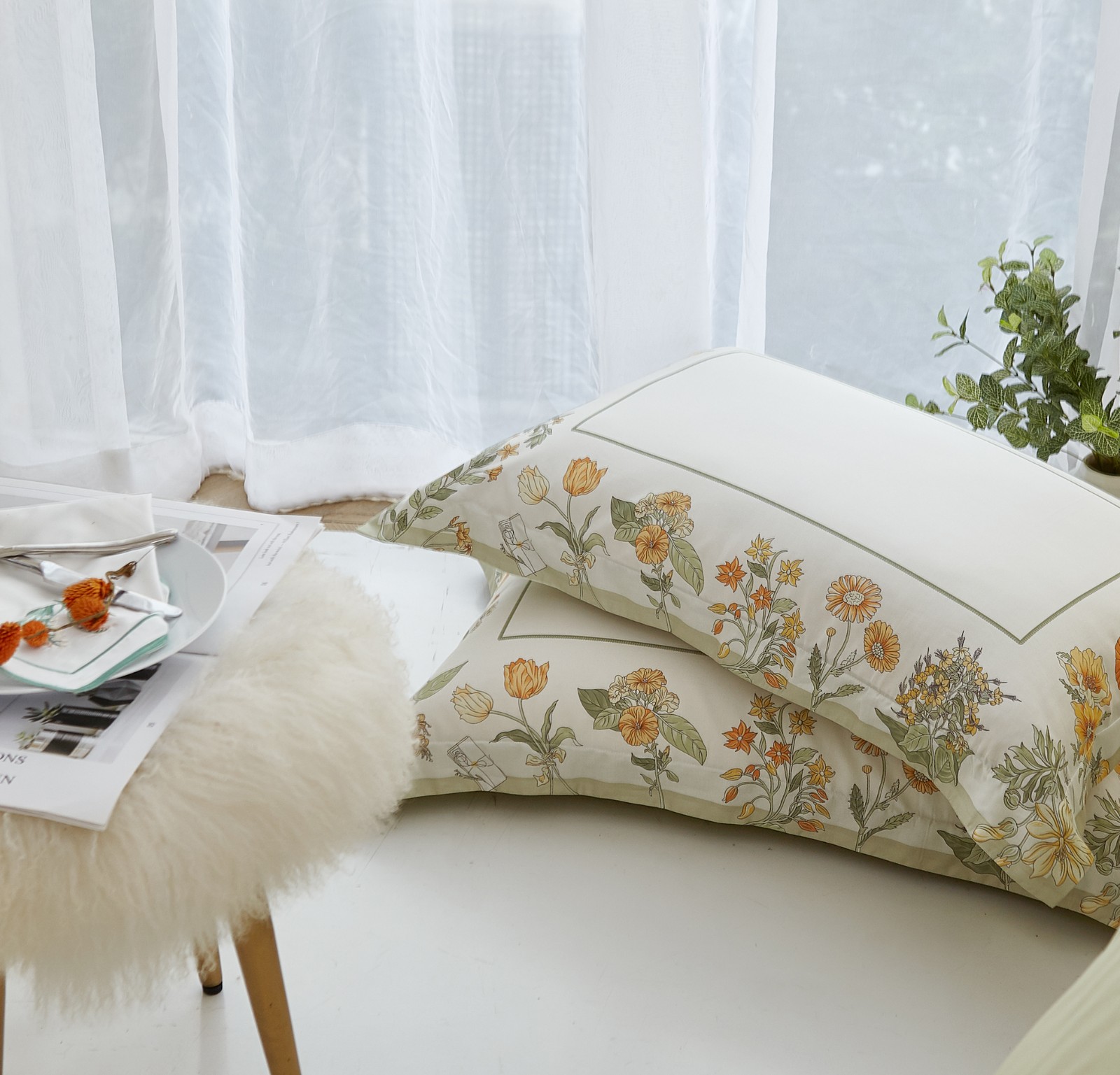 Lyocell-Cotton Blend Bedding