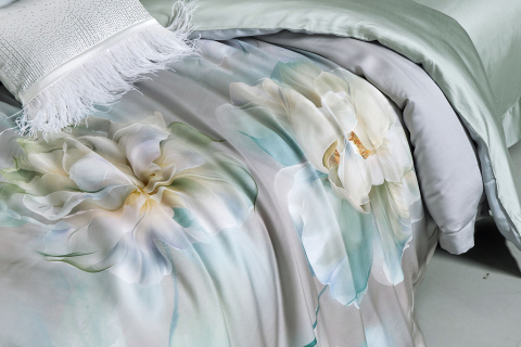 고급스럽고 부드러운 코튼-텐셀 블렌드 4피스 침구 세트 --- 이야