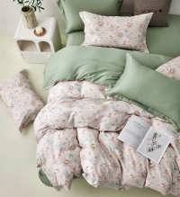 Мягкий и элегантный комплект постельного белья из 4 предметов Тенсель/Лиоцелл --- ЧУНЬХУА