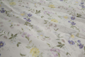 Conjunto de cama de algodão com estampa floral simples e elegante, 4 peças --- WEINIAN