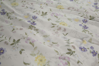 シンプルでエレガントな花柄コットン寝具4点セット --- ウェイニアン