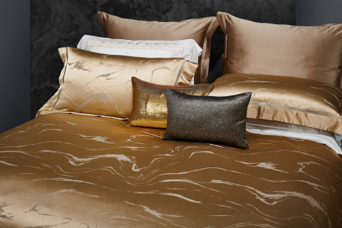 고급스럽고 모던한 폴리에스터-코튼 블렌드 침구 세트 --- 페이판