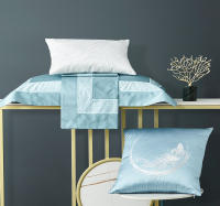 デジタルプリント 100%コットン寝具セット --- ルユ