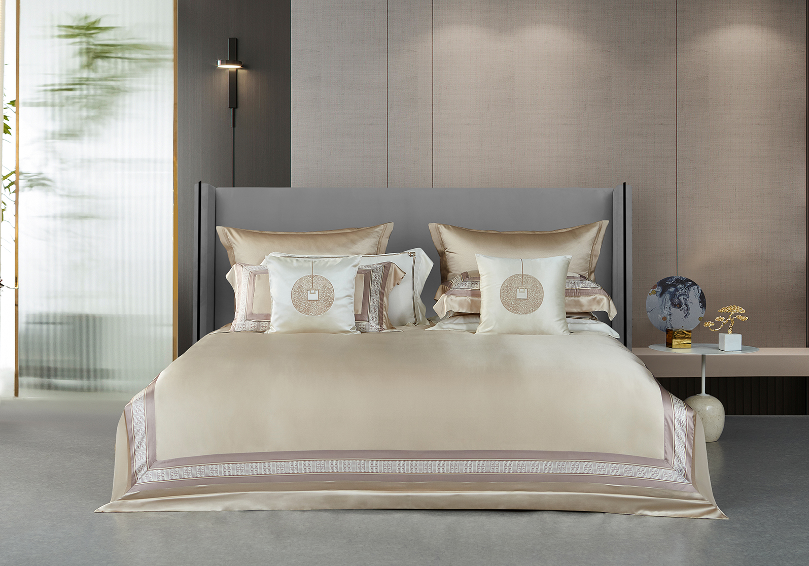 silk bedding set