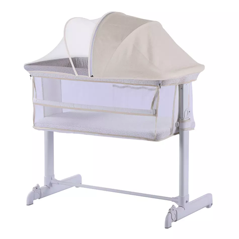 HBB Factory Newborn Baby Crib Baby bed-beside Cot customized