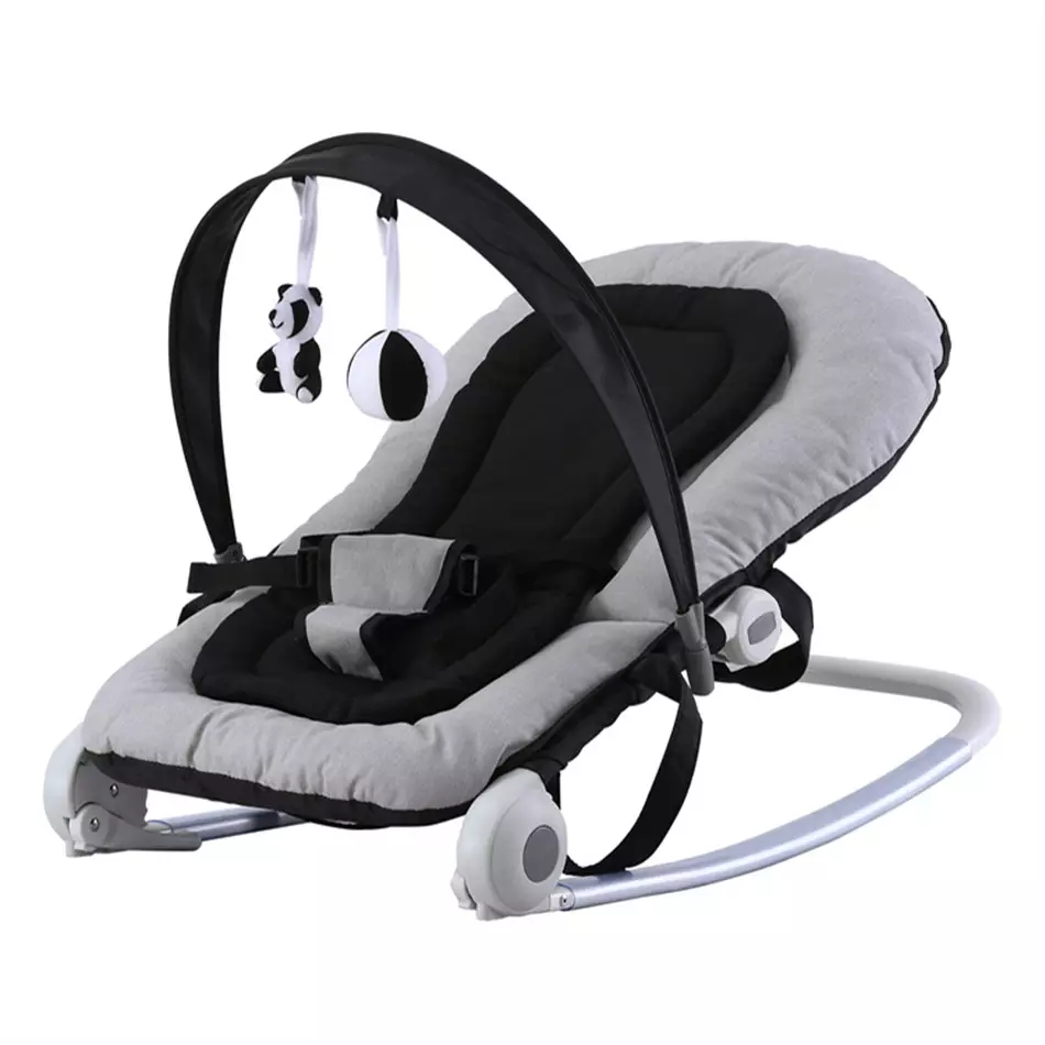 good Quality Portable Small Baby Swing Cradle Adjustable Seat Baby Bouncer Swing with toys