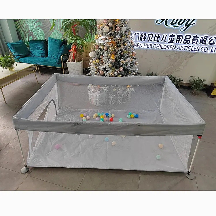 Foldable Oxford Fabric Outdoor Indoor Extra Large Activity Center, Baby Safety Fence Child Infants Playpen With entrance Gate