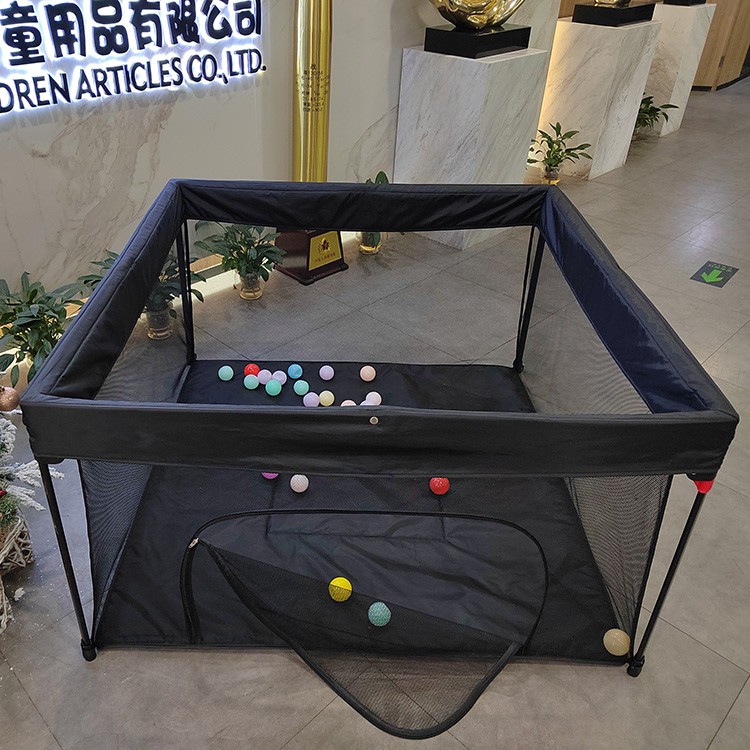 Foldable Oxford Fabric Outdoor Indoor Extra Large baby play fence Activity Center playard with entrance gate