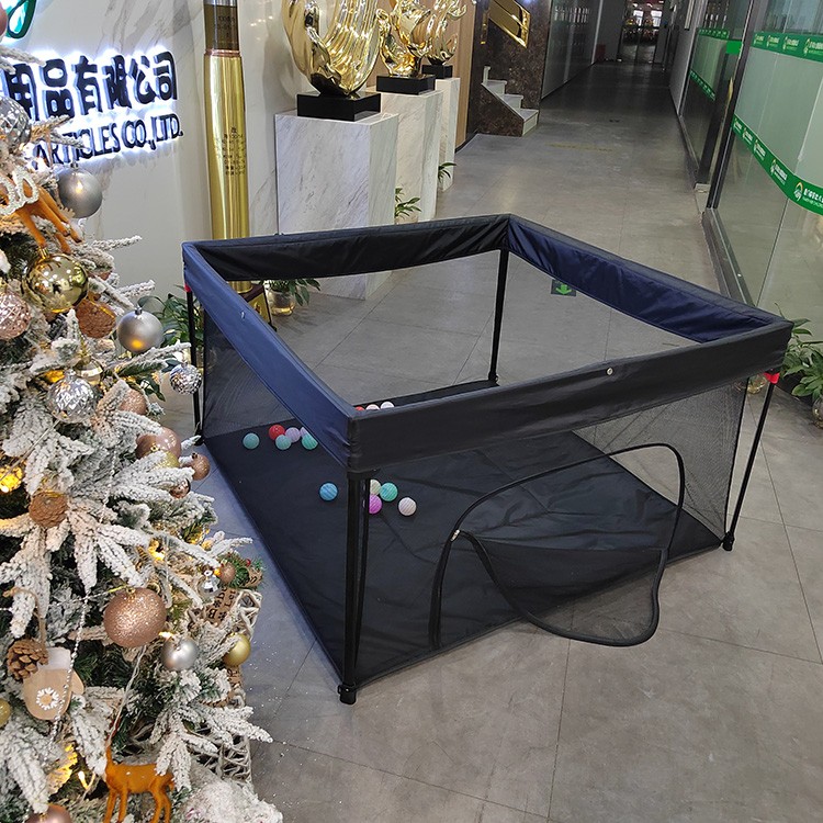 Foldable Oxford Fabric Outdoor Indoor Extra Large baby play fence Activity Center playard with entrance gate