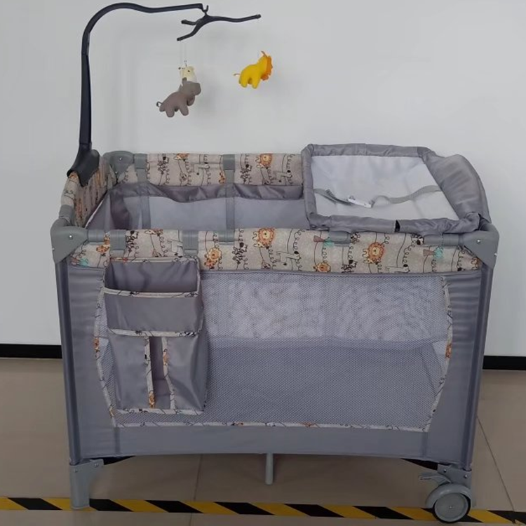 Manufacturer cheap 2022 Hot sale Foldable travel cot playpen