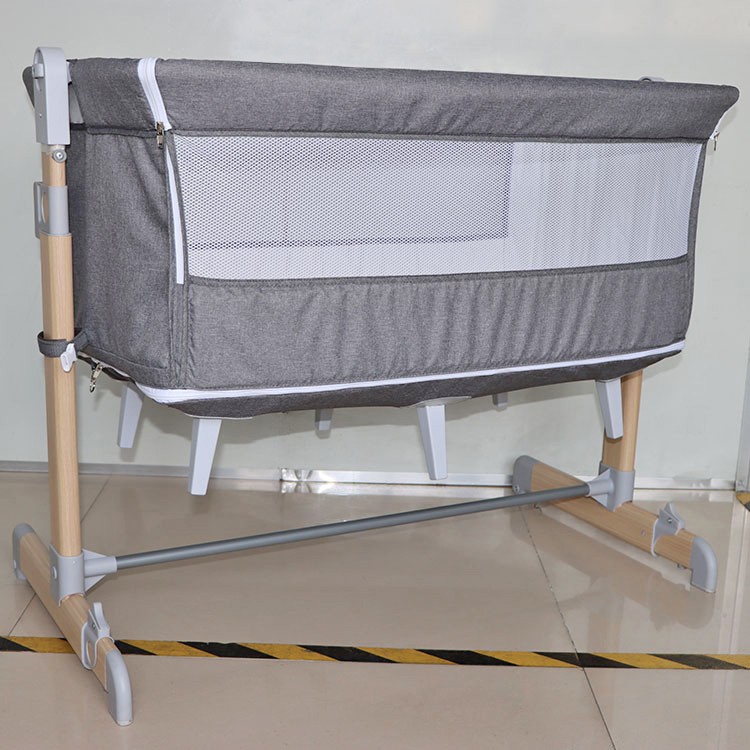 2022 Hot Selling New Design Professional Manufacture Cheap Crib Baby Set Swing Cradle Drop Side For Baby