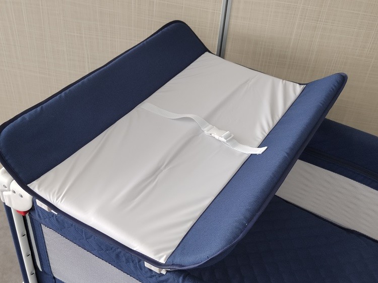 Manufacturer new design 2023 Hot sale Foldable baby Bedside crib travel cot playpen with printings