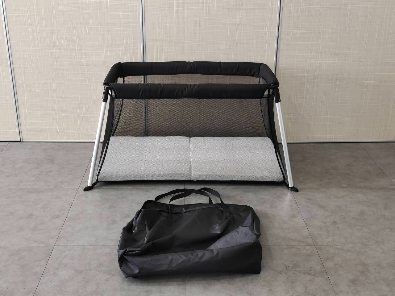 Newborn Baby Travel Cot Baby Crib Portable Child Toddler Cot folded Safety Baby Bed with mattress