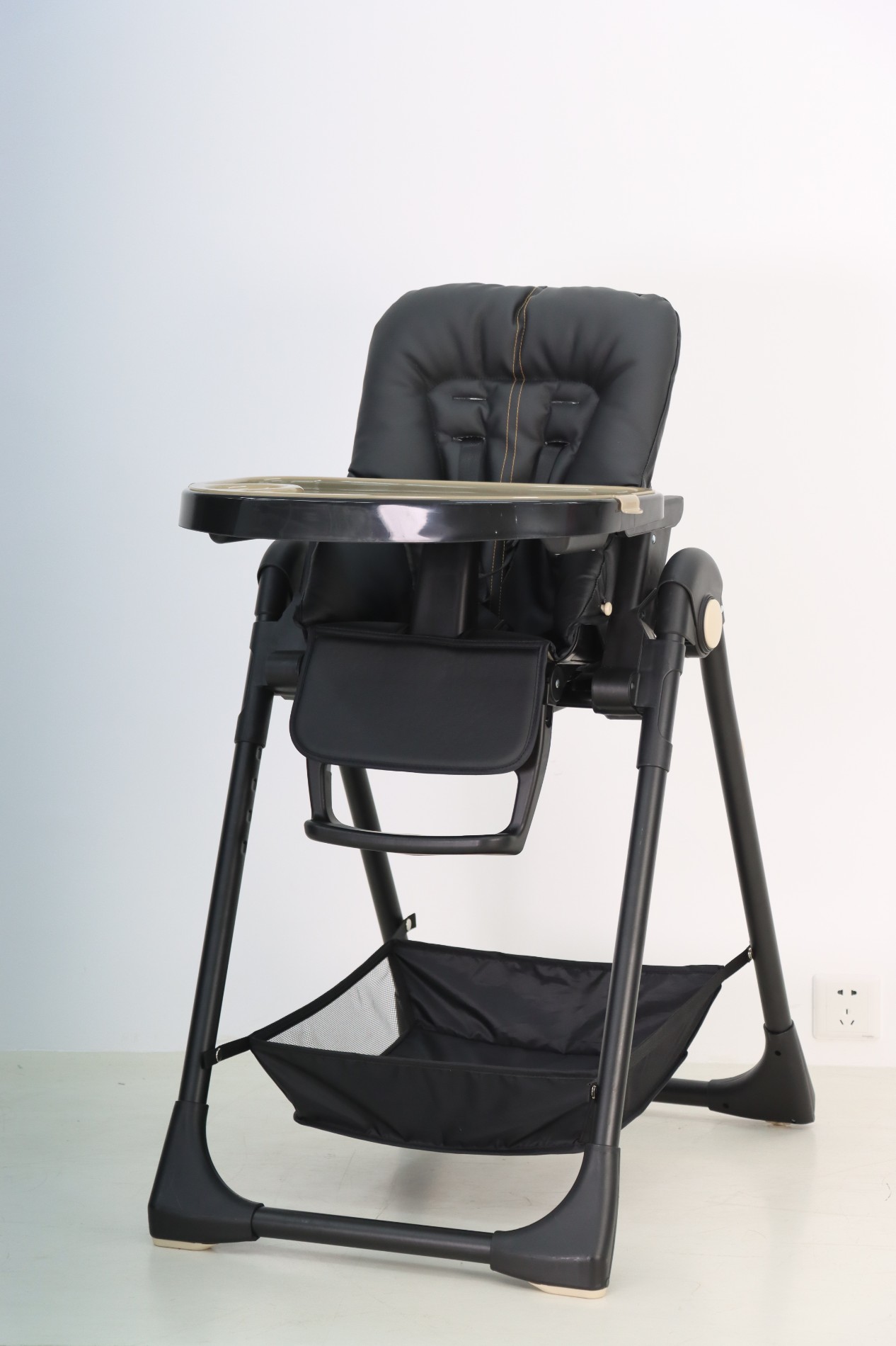 Restaurant Detachable 4 In 1 Double Tray baby booster dining high chair baby feeding food catcher