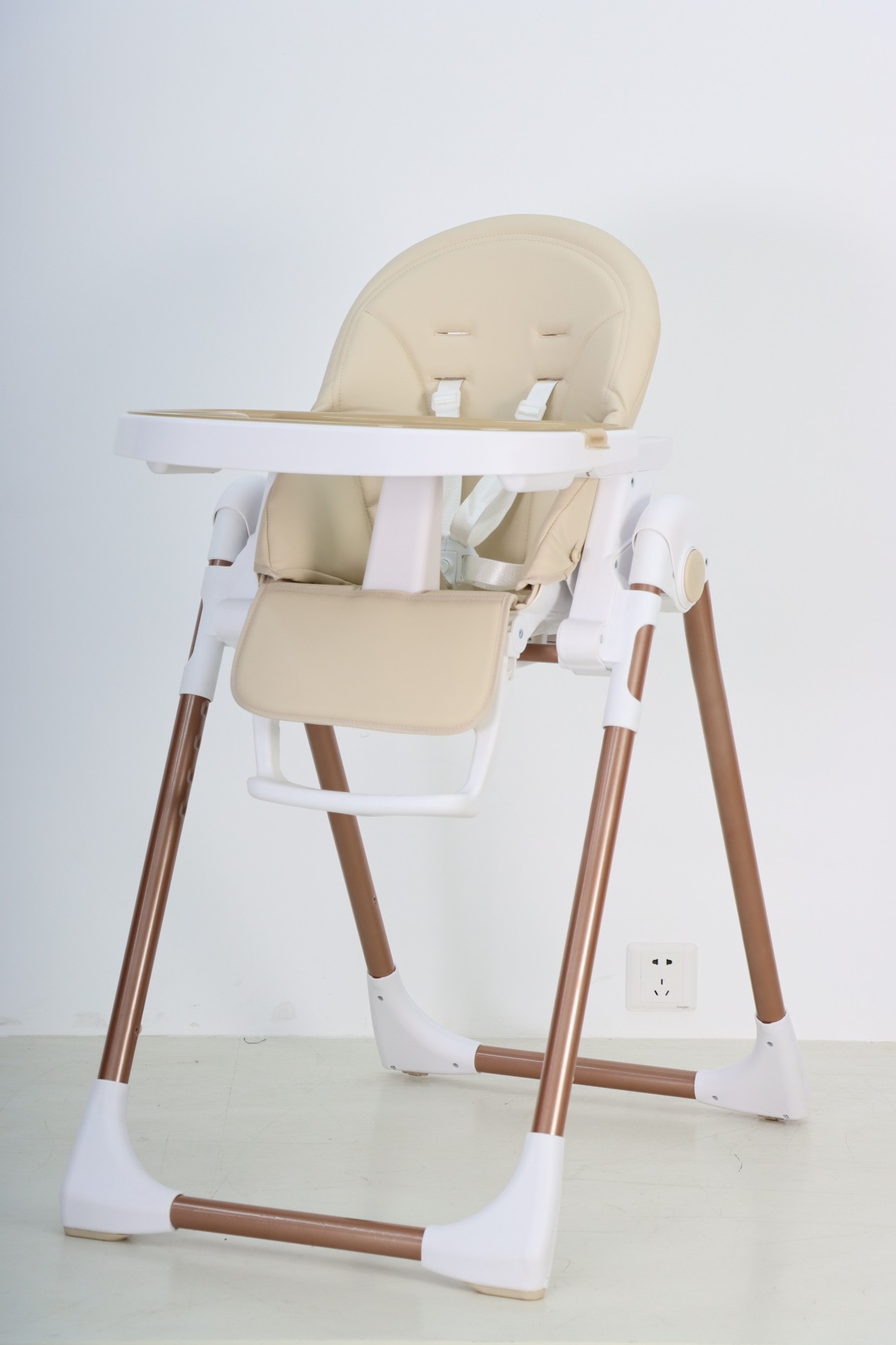 Restaurant Detachable 4 In 1 Double Tray baby booster dining high chair baby feeding food catcher