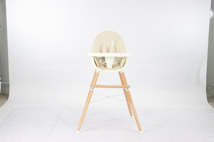 Chaises hautes en bois pour bébés, réglables en hauteur, service OEM ODM B2B uniquement