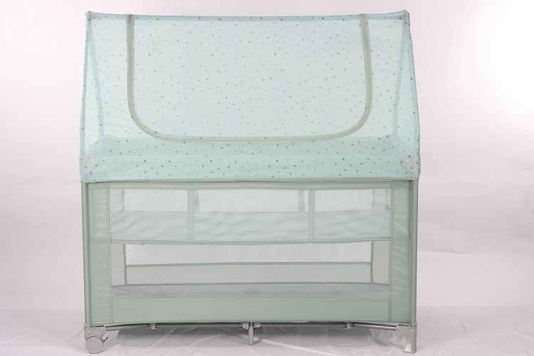New Item Baby Travel Cot Baby Playpen Fashion Removable Baby Bed Crib with Dom Mosquito Net Multifunctional Set Bed for Bedroom