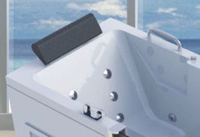EUDOLA Low Entry With Pillow Bathtub For Elderly