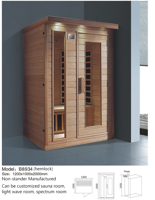 dry sauna room