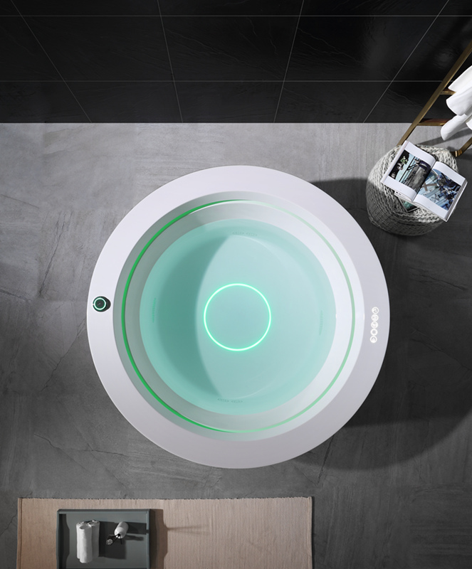EUDOLA Modern Design Circular Bathtub