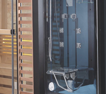 EUDOLA Dry And Wet Steam Room For 1-2 Person