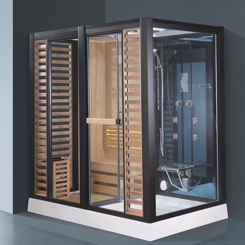 EUDOLA Dry And Wet Steam Room For 1-2 Person