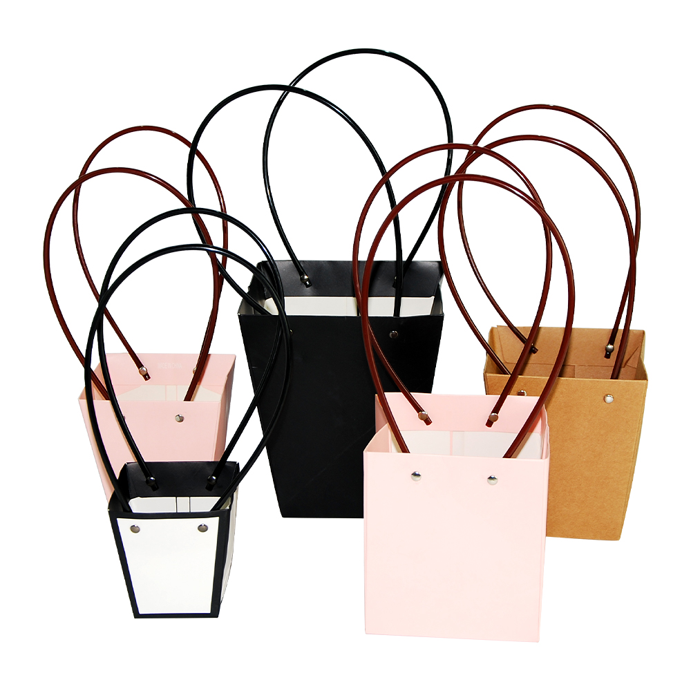 paper shopping bags with handles